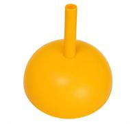 QSTDGVPW Training Marker Pole disc cone sports marker football cone basketball training cone suitable for coaching gym activities sport camps outdoor exercise group training, 1 Water-filled Base