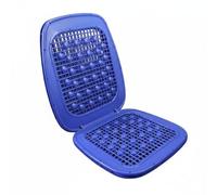 QSTDGVPW Vehicle Seat Cushion Cooling Pad Breathable Cover Ventilated Mat Ergonomic Support With Hollow Grid and Massage Beads Washable PVC suitable for, Massage Bead Lumbar Support Extended