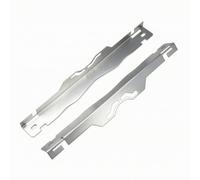 QSTDGVPW Wheel Alignment Gauge Slotted Iron Plate with Mounting Holes for Secure Tire Positioning Portable Alignment Tool for Suvs Suitable for Workshop Garage, Silver
