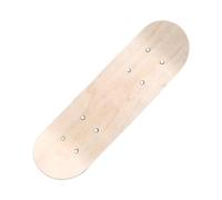 QSTDGVPW Wood Skateboard Deck, Art Painting Board, Blank Longboard Deck, Kids DIY Skateboard for Children, 43cm No Wheels