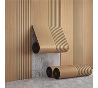 QSTGX 3D Wallpaper Roll Peel and Stick Brick Wallpaper Grille Texture Accent Wall Panels for Interior Wall Decor, Bathroom, Home Decoration(F)