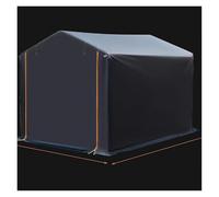 QSTGX Bike Covers Outdoor Storage Waterproof Motorcycle Storage Pod Ridge Tent Style for Motorcycle,Garden Tools,Toys,Lawn Mower(120x188x165 cm)