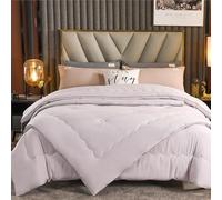 QSTGX Cotton Quilt Twin Full Size Comforter Sets Two-in-One Quilt Comforter System Suitable for all seasons cool in summer and thicker in winter(B,150x200cm(1.6KG+2.4KG))