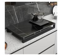 QSTGX Gas Stove Cover Board 30 Inch Multi-Function Kitchen Storage Rack Heat-Resistant For Counter Space, Sink, Rv And Electric/Gas Stove Tops(A,40x50x9.6 CM)