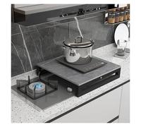 QSTGX Gas Stove Cover Board 30 Inch Multi-Function Kitchen Storage Rack Heat-Resistant For Counter Space, Sink, Rv And Electric/Gas Stove Tops(D,50x80x8.6 CM)