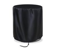 QSTGX Outdoor Dust Cover Elastic Patio Furniture Set Cover Waterproof Table Round and Chair 210D Oxford Cloth Tear-resistant(90.55x37.4in)