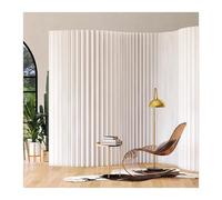 QSTGX Paper Room Divider Foldable Paper Wall Divider Accordion Room Divider Wall Partition Temporary Wall for Retail Shoe Home Office Salon Commercial Rest Area(160x28x200 cm)