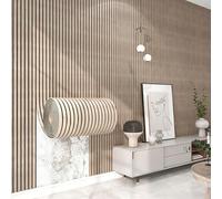 QSTGX Peel and Stick Brick Wallpaper 3D Wallpaper Roll Grille Texture Accent Wall Panels for Interior Wall Decor, Bathroom, Home Decoration(C,68 cm x 5.6 m)