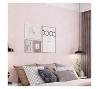 QSTGX Pink Removable Wallpaper Wallpaper Self-Adhesive Diatom Print Sticker for Interior Decoration, Living Room, Bedroom, Bathroom, Kitchen, Office and Home Space(A)