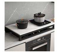 QSTGX Stove Burner Covers Stove Guard For Gas Stoves Multi-Function Kitchen Storage Rack High-temperature resistant(D,40x50x9.6 CM)