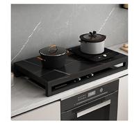 QSTGX Stove Burner Covers Stove Guard For Gas Stoves Multi-Function Kitchen Storage Rack High-temperature resistant(F,50x80x8.6 CM)