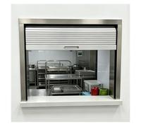 QSTGX Tambour Sliding Cabinet Door Roll Up Cabinet Doors Roll-up Storage for Kitchen Garage Office Workshop(25x50 cm/9.84x19.69 in)