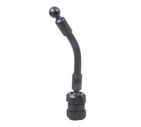 Qsvbeeqj 1. 17mm Head Adjustable Arm Car Mount Phone Tablet Holder Outlet Bracket Metal Construction Double Sphere Head Car Mount