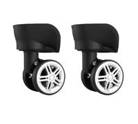 Qsvbeeqj 1 Pair Replacement Luggage Mute Wheel for Travel Suitcase Suitcase Attachment
