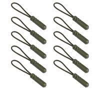 Qsvbeeqj 10pack Portables Zippers Pull Cord Colorful Detachable Zippers Sliders Cord Travel Essential Replacement Pulls