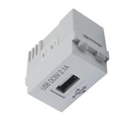 Qsvbeeqj 128 Type 2.1A Charging Panel USB Power Module 220V To 5V Adapter Switching For Phones Tablet Space Saving USB Outlet For Home