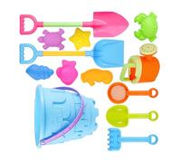 Qsvbeeqj 13pcs Sand Play Enhances Motor Skills Through Castles Building And Creative Activities Tools