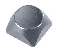 Qsvbeeqj 1PC Keyboards Aluminum Alloy Keycaps XDA Profile NotEngraved Metal Caps For Mechanical Keyboards XDA Profile Keycap