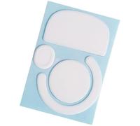 Qsvbeeqj 1Set Ice Version Feet For GProWireless GPROX Superlight 2 Feet Pad Glides Curveds Edges Skates Sticker Skates