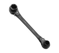 Qsvbeeqj 2. 4-Function Double Head Ratcheting Wrench High Carbon Steel Socket & Two-Way for Mechanics Bidirectional Ratchet Wrench