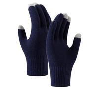Qsvbeeqj 2pack Winter Knitted Gloves Running Cycling Skiing Mittens Comfortable Soft Gloves For Outdoor Activity Finger Conductive Mitten
