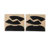 Qsvbeeqj 2Packs/Set For 3M Skates Feet Pads For G300 G300S 0.6MM Thickness Gaming Replace Foot Sticker