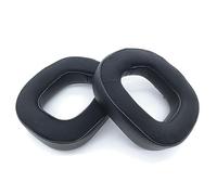 Qsvbeeqj 2pcs Earpads Ear Cushion Replacement Muff Comfortable Headphone Pads for HS80 RGB Headphone Replacement Soft Muffs Over The Head Headset Repair Part Noise Reduction