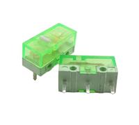 Qsvbeeqj 2Pcs Original HUANO Switches 3Pins 120Million Clicks Microswitches Replacement Clicky Switches