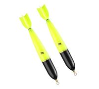 Qsvbeeqj 2Pcs/pack Electronic Floating Float Rock Night Fishing Through Glow Floating Float Electronic Bright Fishing Float Electronic Fishing Float