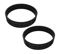 Qsvbeeqj 2Pcs Vacuum Belt For DYSONVacuum Part E0205 Drive Belts DC01 DC07 DC14 00527-01 A0289 Cover Spare Part Vacuum Drive Belts
