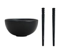 Qsvbeeqj 3. 1/12 Scale Alloy Dining Utensils Set Bowl Chopsticks Miniature Kitchen Scene Accessories Miniature Bowl Chopstick Set