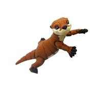 Qsvbeeqj 3-D Printed Lutra Model Action Figure Moveable Joint Design Life Like Animal Figurine Office Desk Decorative Accessories Articulated Lutra Figure Model