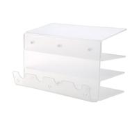 Qsvbeeqj 3-Tier Keyboard Display Stand Mechanical Keyboards Display Rack Multi-Layer Bracket Storage Cabinet Storage Rack