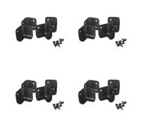 Qsvbeeqj 4x Guitar Cabinet Corner Protectors Guitar Amplifier Protector For Amplifier Front Stand Mounting Bracket