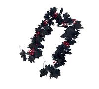 Qsvbeeqj 6.56ft Artificial Autumn Hanging Plant Ornament For Mantels Wall Window Halloween Thanksgiving Fall Decoration Thanksgiving Silk Decoration