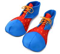 Qsvbeeqj Adults Clown Dress Up Accessories For Halloween Parties And Character Impersonation Role Play Rainbow Hair Nose Outfit Unique Clown Styles
