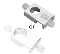 Qsvbeeqj Aquarium Pipe Aluminum-Alloy Fixture For Fix Inflow- Outflow- Tube Clamp Aluminum-Alloy Water Pipe Clip Fishtank Water Clamp