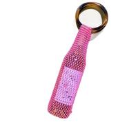 Qsvbeeqj Artisanal Sparkling Wine Bag Weave Ergonomic Handle Travel Gifting Artisanal Liquor Shipper