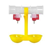 Qsvbeeqj Automatic Filling Waterer Poultry Drinking Bowl Chicken Feeder Cup for Water Feeder Suitable for Chicks Supplies Cups Watering Fountain Chickens Watering Cup Care Care