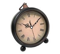 Qsvbeeqj Battery Operated Retro Alarm Clock 5inch Quiet Movements Builts In Soft Glowing Light For Bedroom Bedsides Office Decors Retro Bedroom Decors Clock