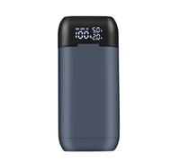 Qsvbeeqj Battery Storage Case For 21700/20700/18700/18650 Cells With Quick Charging And Real Time Screen Display LED Display Battery Charger