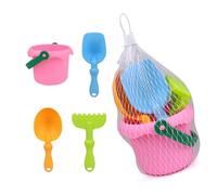 Qsvbeeqj Beach Play Children's Sand And Water Set Encourages Creativity And Teamwork For Kids Beach Toy Collection Portable Water Accessories
