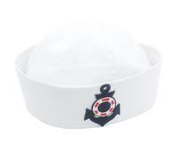 Qsvbeeqj Captain Hats Sailor Costume Accessory For Masquerade Party Decoration Elegant Dress-up Theme Party Sailor Captain Hat For Women