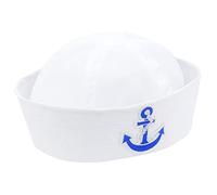 Qsvbeeqj Captain Hats Sailor Costume Accessory For Masquerade Party Decoration Elegant Dress-up Theme Party Sailor Captain Hat For Women