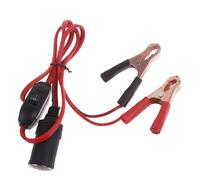 Qsvbeeqj Car Socket Extension With On/Off Button Clamp Type Mother 360W For Car Electronics Fans Vacuums 12V 24V