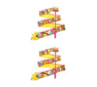 Qsvbeeqj Cartoon Dragon Dance Ribbon Exercise Outdoor Fitness Stage Shows Props Chinese New Year Festive Props Dance Poi