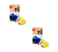 Qsvbeeqj Chirping Dancing Bird With Motion Sensors Activations Singing Chirping Birds Toy For Stimulating Instincts Safe Pet Toy