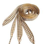 Qsvbeeqj Colored Checkered Polyester Shoelaces Durability Comfort Shoe String For Sneakers Casual Shoe Boot Replacement Accessory Checkered Shoelaces