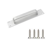 Qsvbeeqj Contemporary Sturdy Aluminum Alloy Pull Handle Accessory for Glass Sliding Door Easy Installion On Wood Cabinets Cabinets Handles for Glass Door
