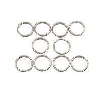 Qsvbeeqj Corrosions Resistant Metal Quickly Change Saltwater Fishing Lures Link With Double Spring For Angling Professional Grade Trolling Split Rings